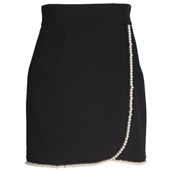 Sandro Dresses & Skirts - Sandro Pearl-Trimmed Mini Skirt